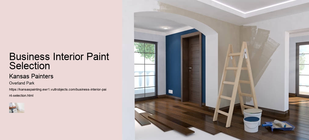 Business Interior Paint Selection